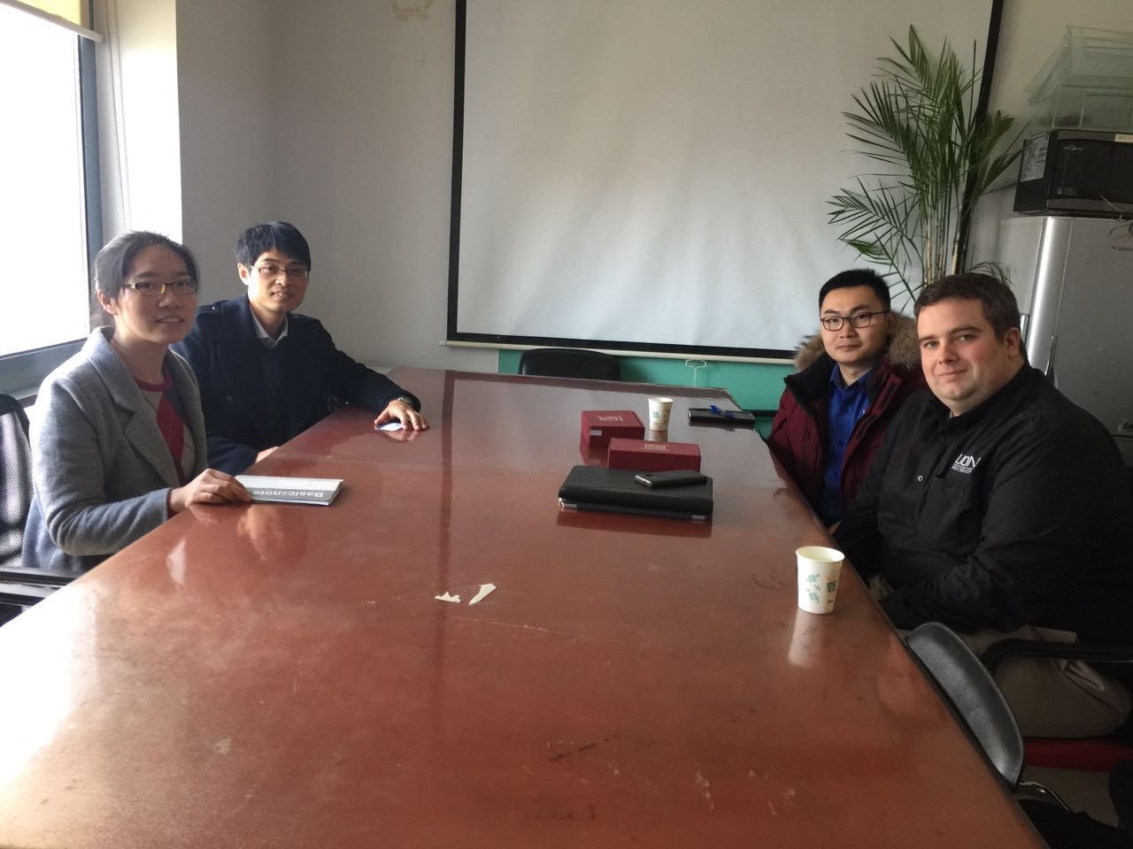 LION公司業務運營經理Gregor hanes 2017年2月27蒞臨我司考察