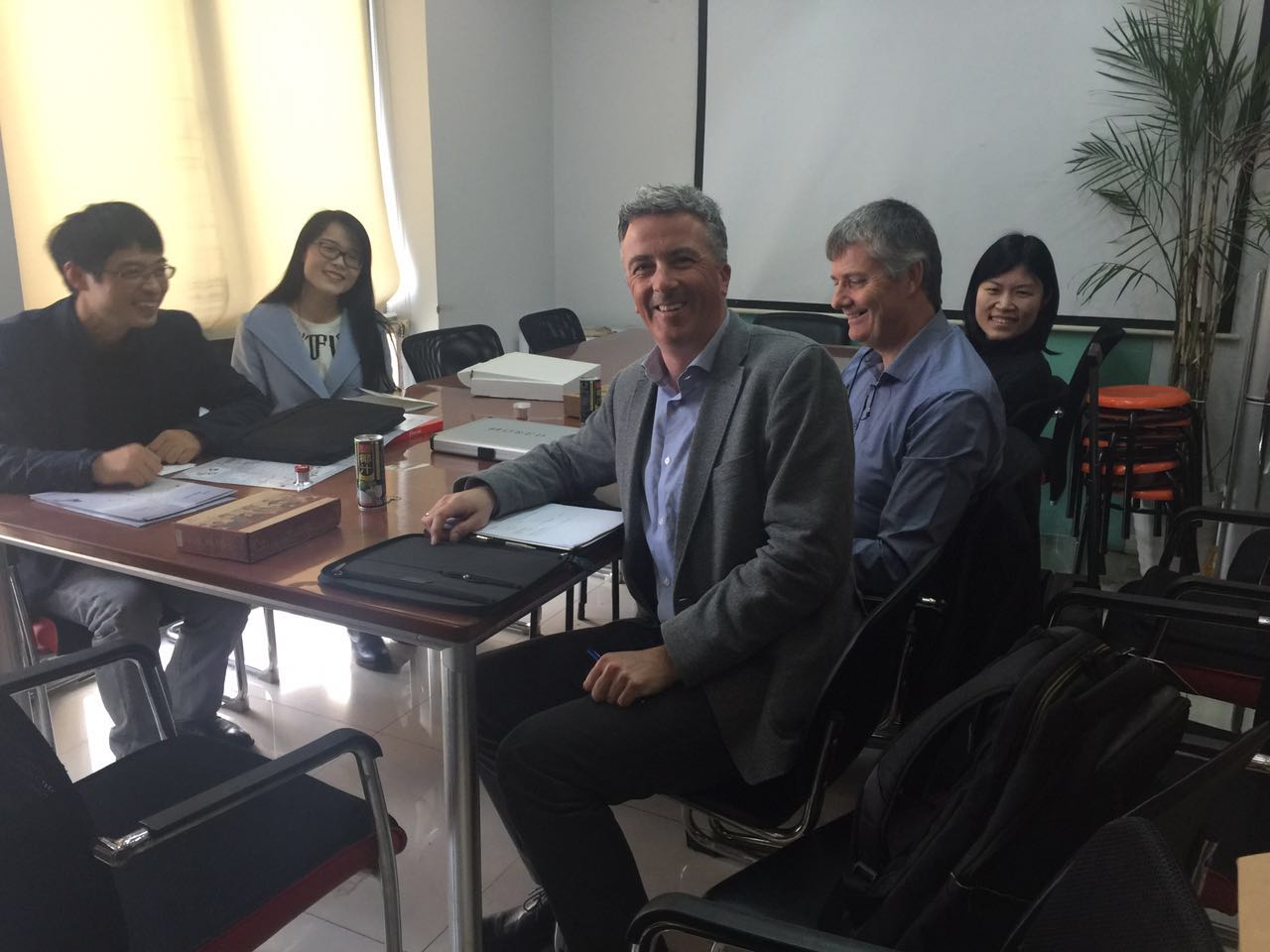  sored公司業務經理sored sa  2017年2月28號蒞臨我司考察